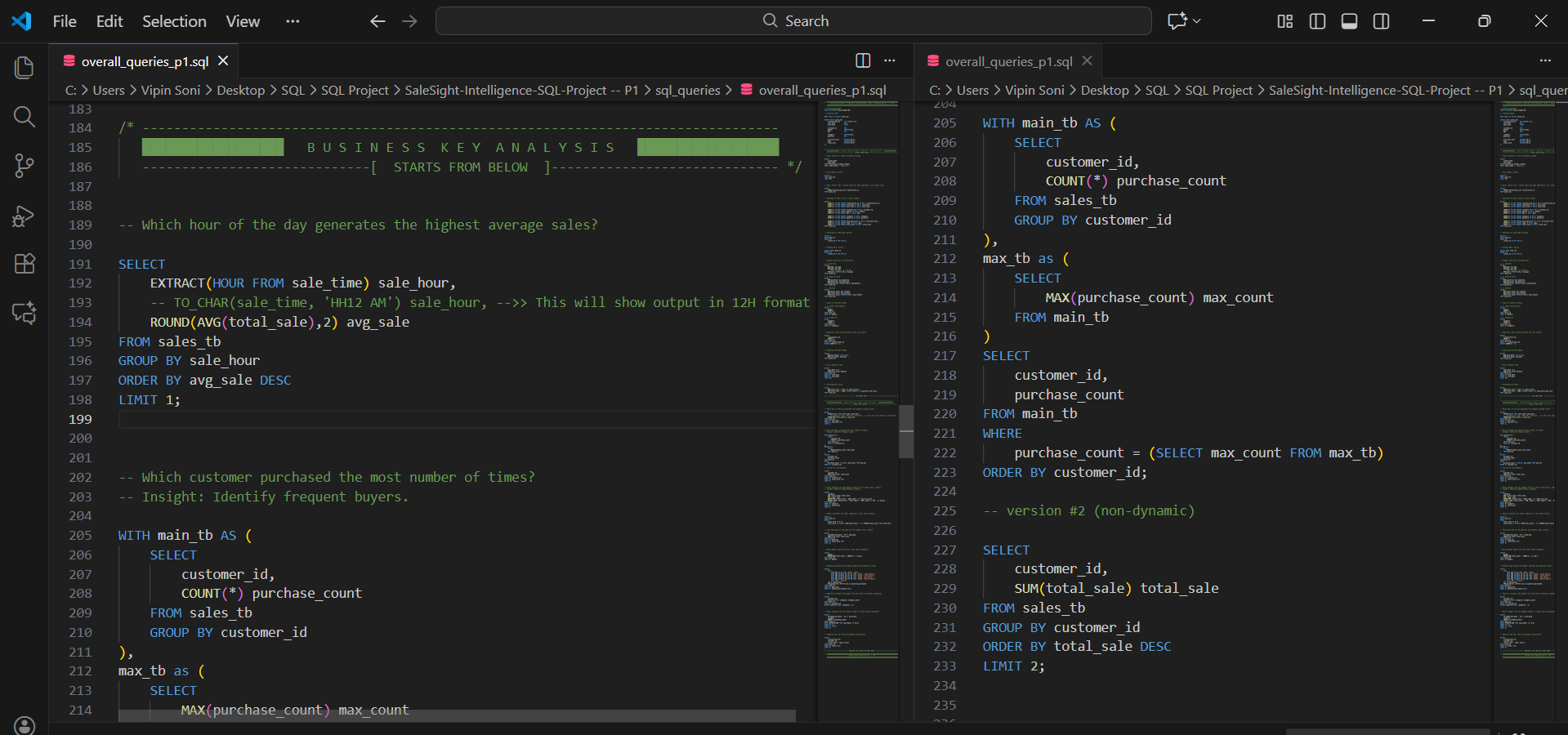 SaleSight Intelligence Project